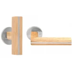 Deurkruk Piet Boon TWO PBTL22/50 RVS/eiken