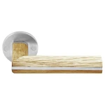 Deurkruk Piet Boon TWO PBL22/50 (enkel) RVS/eiken