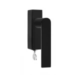 Draaikiep Piet Boon ARC afsluitbaar PBA101-DKLOCK PVD mat zwart links