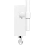 Draaikiep Piet Boon ONE afsluitbaar PBT15-DKLOCK mat wit