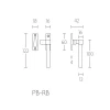 Raamboom Piet Boon ONE PB-RB RVS