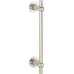 Deurgreep Chemin de Fer 600mm x 16mm glans nikkel