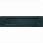 Briefplaat rechthoek Mi Satori mat zwart