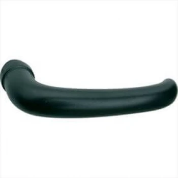 Deurkruk Halfsabel (gatdeel) mat zwart Deurkruk Halfsabel (gatdeel) mat zwart