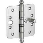 Kogellager scharnier 89x89mm mat nikkel titaan bol SKG***