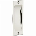 Schuifdeurkom Elegant glans nikkel