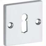 Sleutelrozet Bauhaus-Style glans chroom