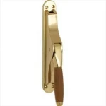 Pompespagnolet Ton messing ongelakt teak