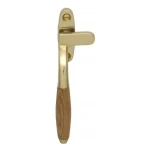Raamboom Ton messing ongelakt teak