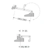 Combi uitzetter 175mm ijzer